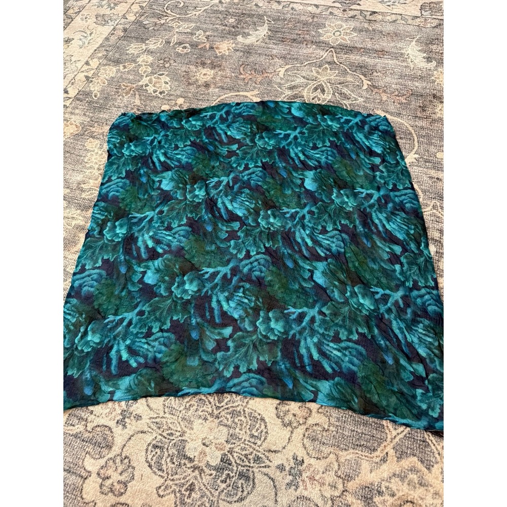 Patricia Nash Deep Blue Sea Square Scarf